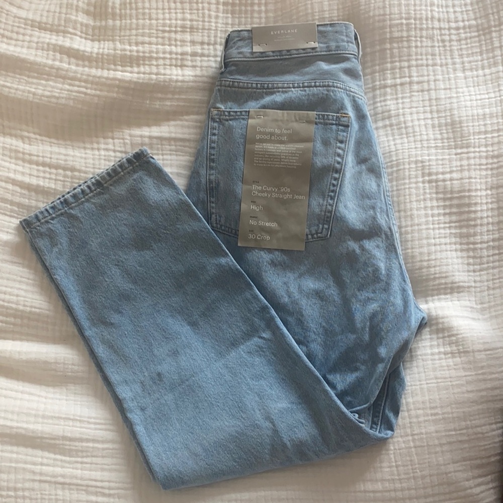 Everlane The Curvy 90s Cheeky Straight Jean